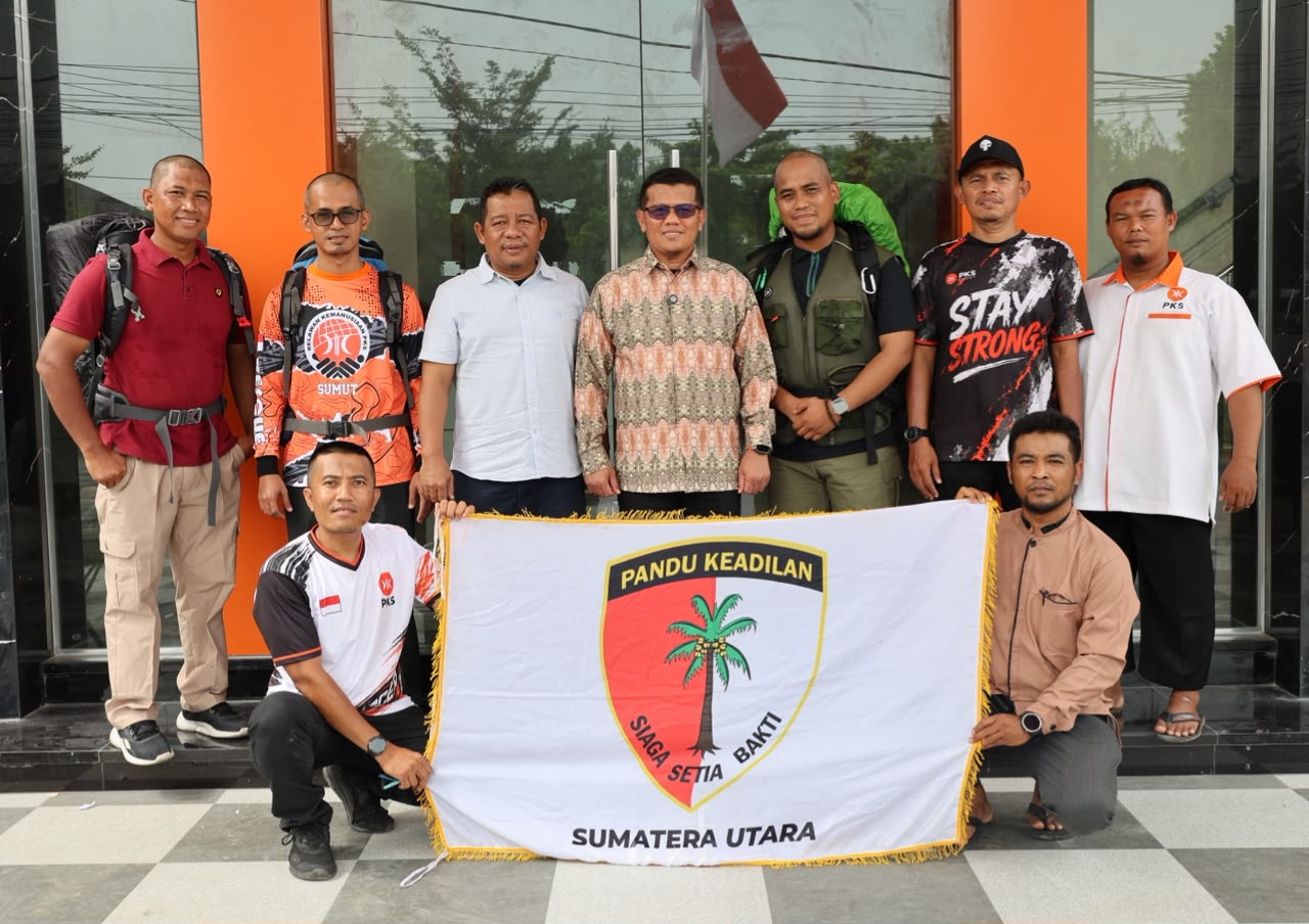Tiga Utusan PKS Sumut Ikuti Pelatihan Relawan Tanggap Bencana Nasional di Jawa Timur